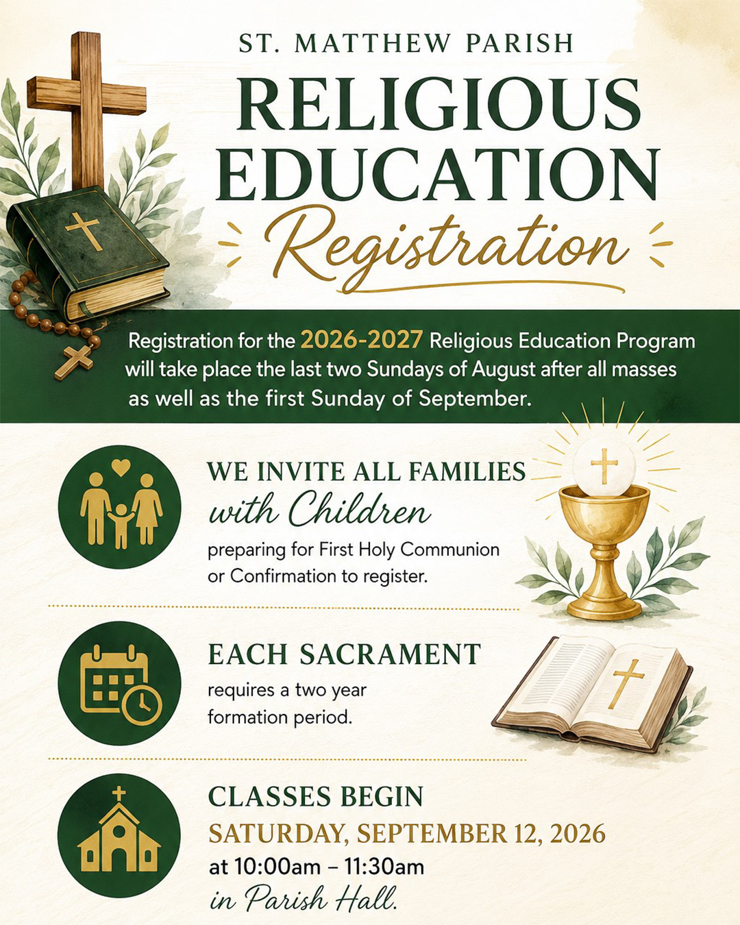 Religious Education Registration