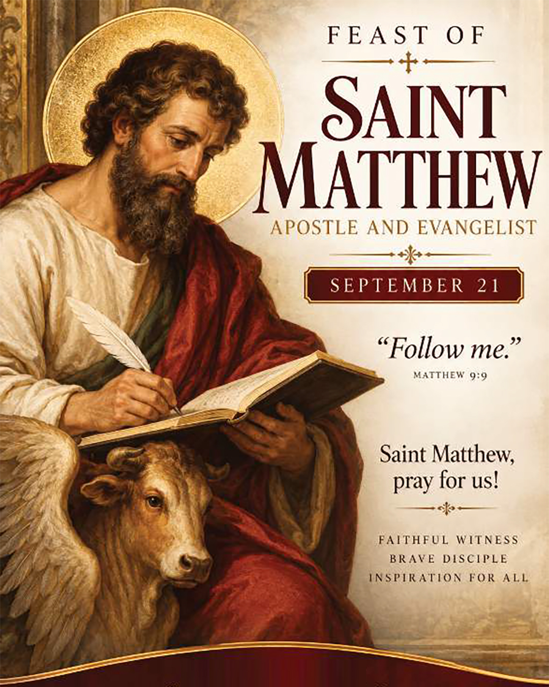 Feast of Saint Matthew: Apostle and Evangelist