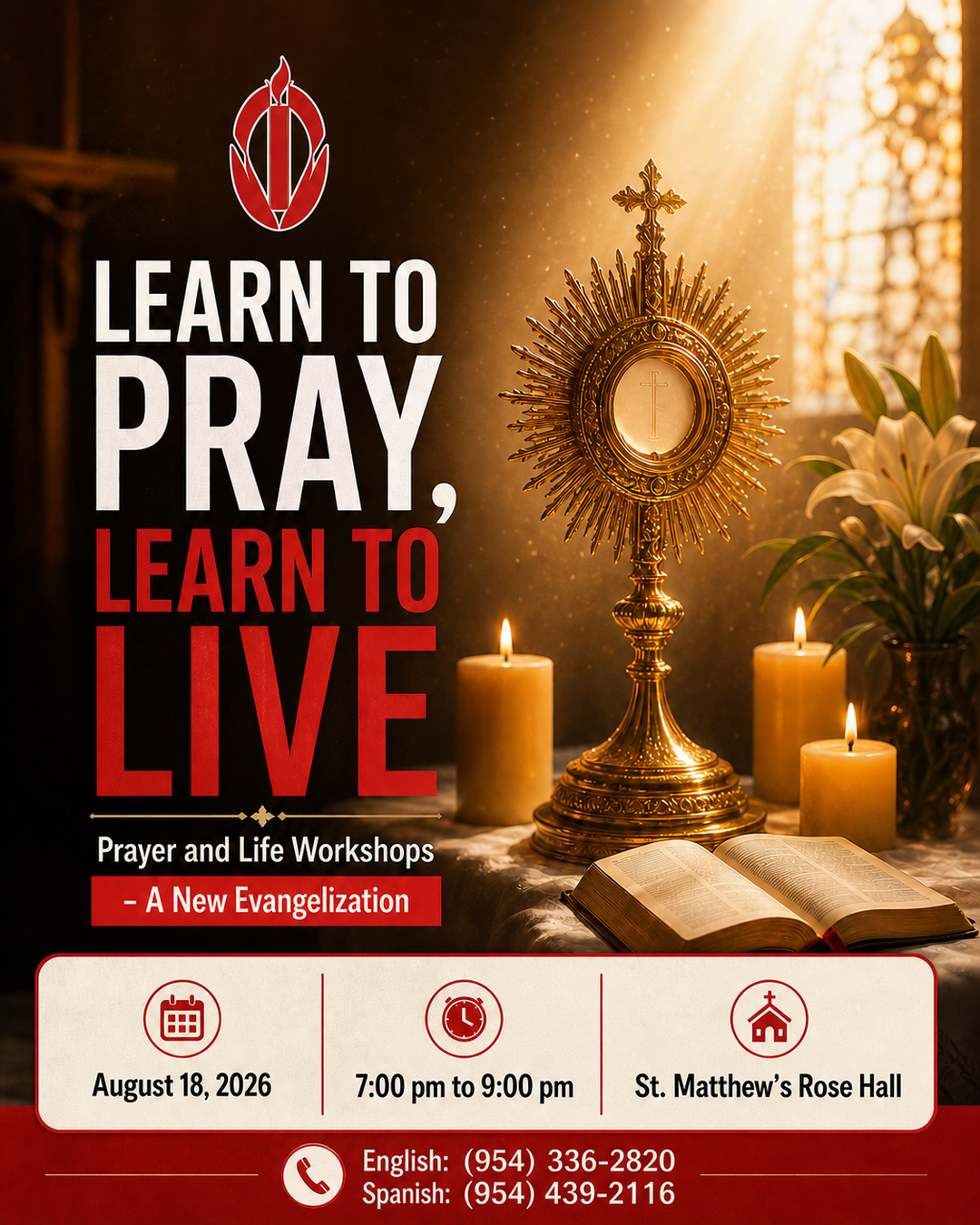 Learn to Pray, Learn to Live